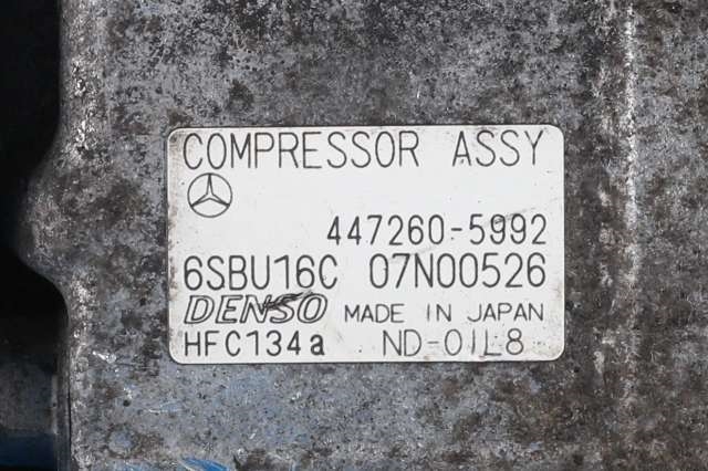 Aircondition kompressor til Mercedes E-Klasse 2009-2013 (Fase 1) (W212) (W212) (DENSO|447260-5992|)
