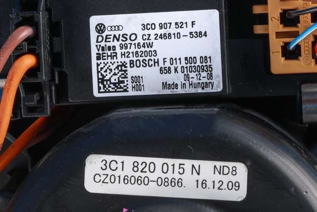 Varmeapparat motor til VW Golf, Plus/Cross 2009-2013 (Fase 2) (VAG|3C1 820 015 N|)