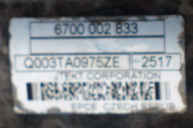 Tannstang elektrisk til Mercedes B-Klasse 2011-2018 (W246) (W246) (MITSUBISHI|Q003TA0975ZE|)