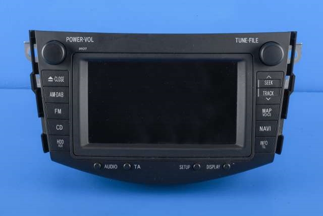 Bilstereo navigasjon til Toyota RAV4 2009-2013 (Type III, Fase 2) (TOYOTA|86120-42370|)