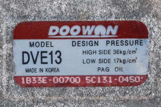 Aircondition kompressor til Hyundai i40 2012-2017 (DOOWON|DVE13|1B33E-00700|)