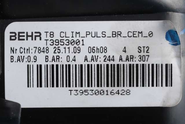Varmeapparat motor til Peugeot 3008 2009-2016 (Type I)