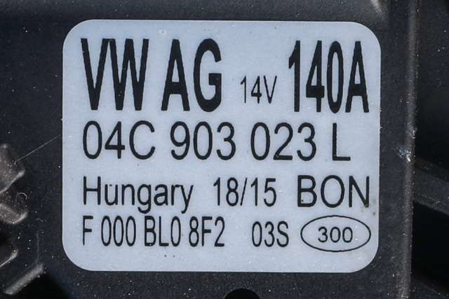 Dynamo til Škoda Fabia 2014-2021 (Type III)  (VAG|04C 903 023 L|)