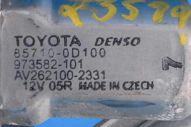 Ruteheis venstre bak til Toyota Auris 2013-2015 (Type II, Fase 1)  (DENSO|262100-2331|85710-0D100|)