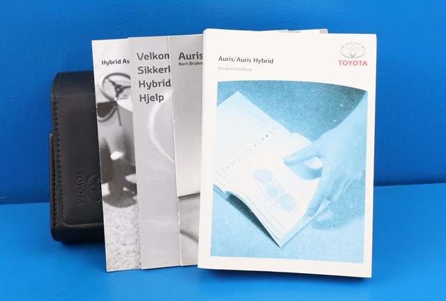Instruksjonsbok til Toyota Auris 2013-2015 (Type II, Fase 1)