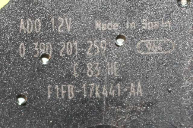 Viskermotor bakrute til Ford Focus 2014-2018 (Type III, Fase 2)  (BOSCH|0 390 201 259|F1FB-17K441-AA|)