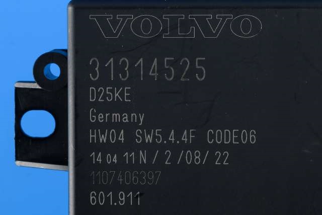 Styreenhet parkering til Volvo V60 2010-2013 (Type I, Fase 1)  (VOLVO|31314525|)