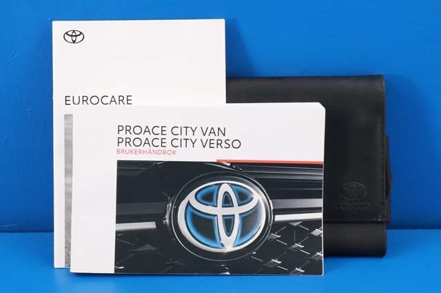 Instruksjonsbok til Toyota Proace City, 2020-->>