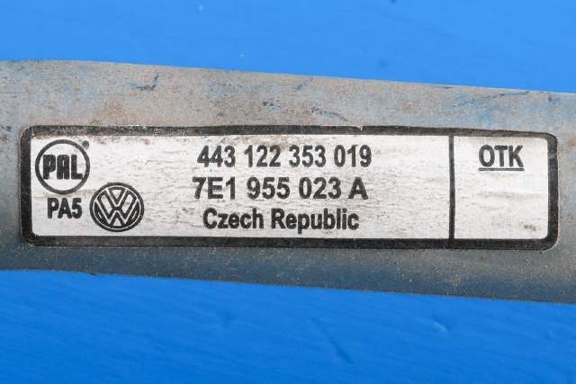 Viskermotor frontrute komplett m/overføring til VW Transporter / Caravelle 2009-2015 (Fase 2) (T5) (T5) (VAG|7E1 955 023 A|)