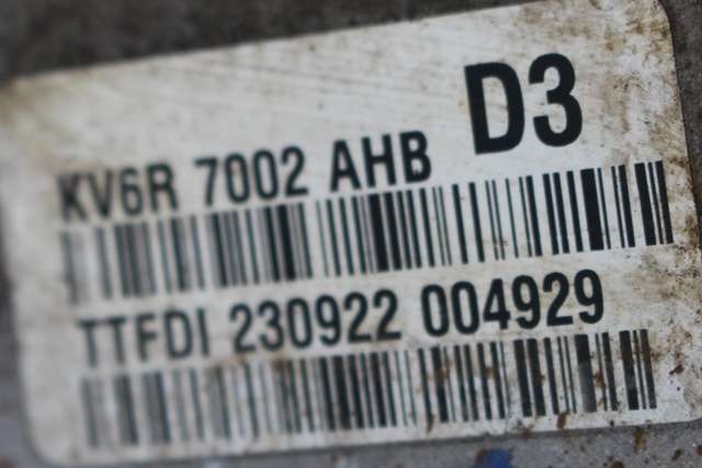 Girkasse manuell 6-trinn til Ford Transit Connect 2018-->> Type II, Fase 2  (FORD|KV6R-7002-AHB|)