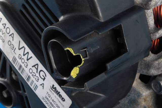 Dynamo diesel til VW Golf, Plus/Cross 2009-2013 (Fase 2)  (VALEO|TG14C031|03L 903 023 A. 14 VOLT - 140 AMP|)