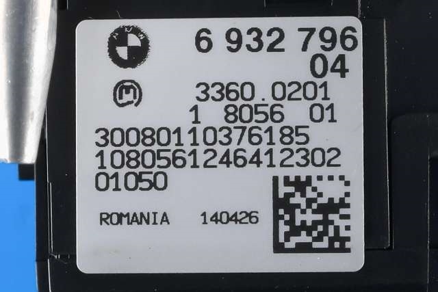 Bryter lys til BMW 3-Serie 2005-2011 (E90/E91/E92/E93) (E90/E91/E92/E93) (BMW|6 932 796|)
