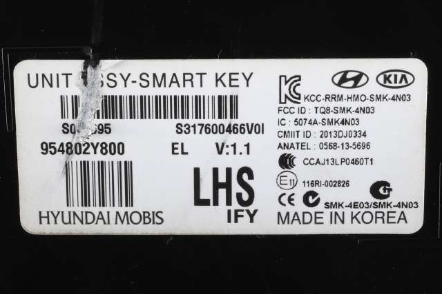 Styreenhet nøkkelfri/keyless til Hyundai Ix35 2010-2015 (HYUNDAI|95480-2Y800|)