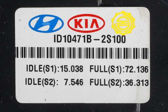 Pedal gass til Hyundai Ix35 2010-2015 (HYUNDAI|ID10471B-2S100|)