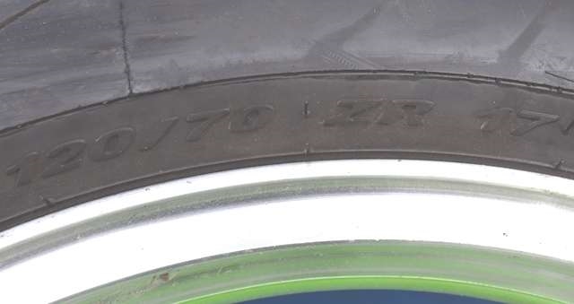MC, Framhjul til MC Kawasaki Z1000 2003-2006  (120 X 70 R 17"|)