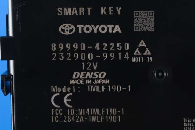 Styreenhet nøkkelfri/keyless til Toyota RAV4 2019-->> (Type V) (TOYOTA|89990-42250|)