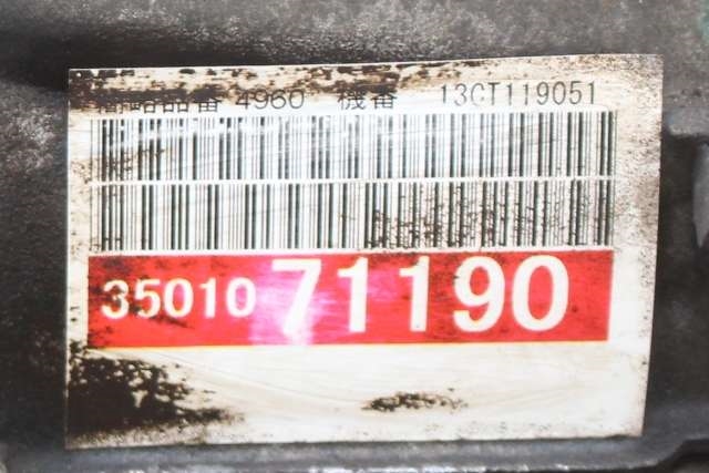 Girkasse 4WD komplett automat til Toyota Hilux 2012-2016  (TOYOTA|A750F|)