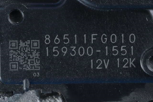 Viskermotor frontrute komplett m/overføring til Subaru Impreza 2008-2012 (Type III) (DENSO|159300-1551|86511-FG010|)
