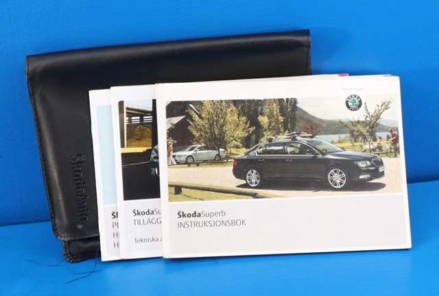 Instruksjonsbok til Škoda Superb, 2008-2015 (Type II)  