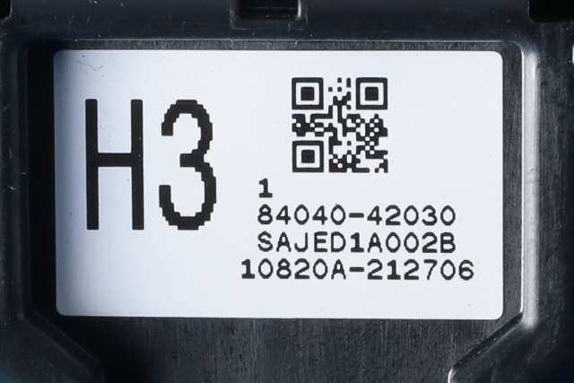 Bryter ruteheis førerdørspanel til Toyota RAV4 2019-->> (Type V) (TOYOTA|84040-42030|)