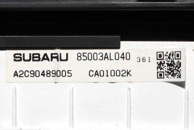 Instrumentpanel til Subaru Outback 2015-2020 (Type V) (SUBARU|85003-AL040|)