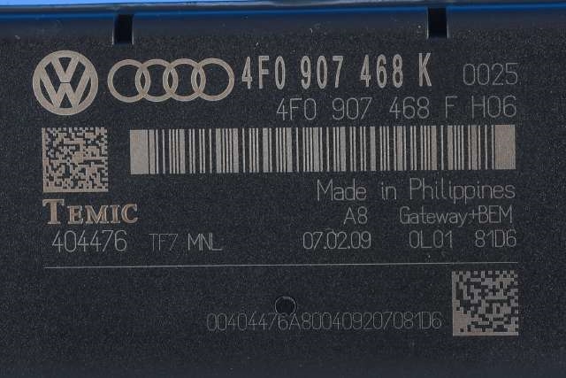Styreenhet diverse til Audi A6 2008-2011 (Type III, Fase 2) (C6) (C6) (VAG|4F0 907 468 K|)