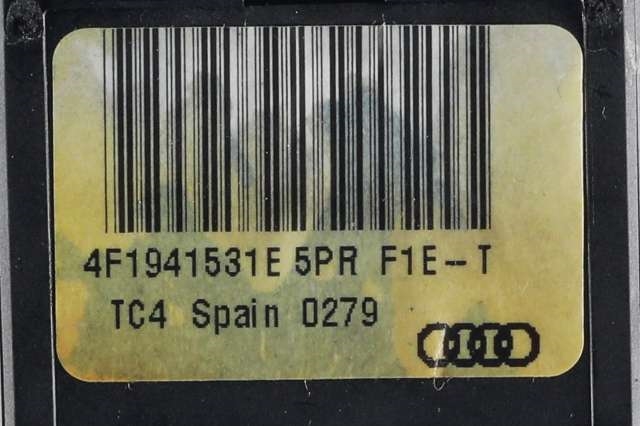 Bryter lys til Audi A6 2008-2011 (Type III, Fase 2) (C6) (C6) (VAG|4F1 941 531 E|)