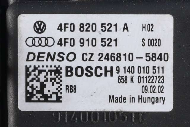 Varmeapparat motor til Audi A6 2008-2011 (Type III, Fase 2) (C6) (C6) (VAG|4F0 820 521 A|)