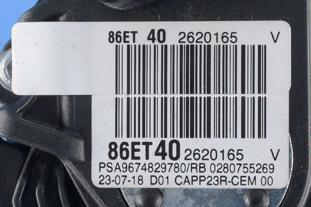 Pedal gass til Toyota Proace 2016-->> (Type II) (PSA|96 748297 80|)
