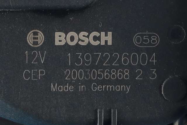 Viskermotor frontrute komplett m/overføring til Isuzu D-Max 2021-->> (Type III)  (BOSCH|3 398 011 168|3 397 022 108|)