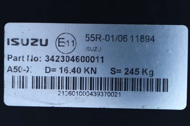 Hengerfeste til Isuzu D-Max 2021-->> (Type III) (ISUZU|342304600011|)