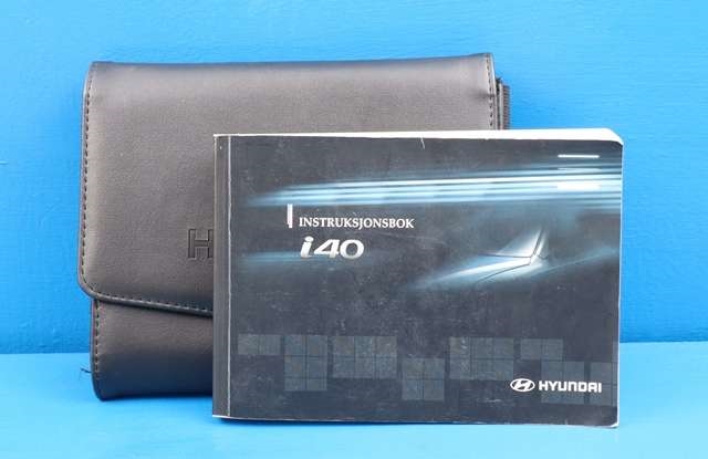 Instruksjonsbok til Hyundai i40, 2012-2017