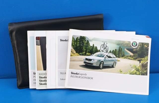 Instruksjonsbok til Škoda Superb, 2008-2015 (Type II)