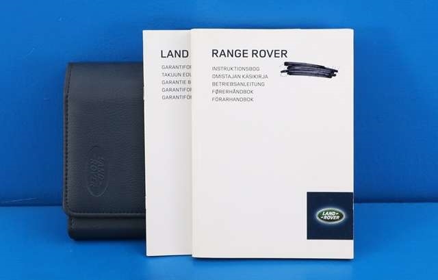Instruksjonsbok til Land Rover Range Rover, 2013-->> (Type IV)  