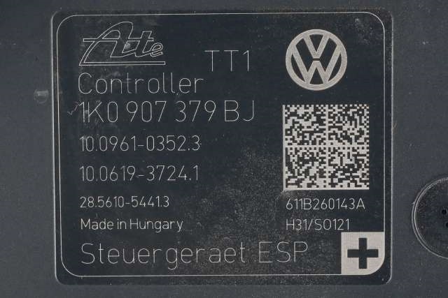 ABS sentral til VW Scirocco 2008-2013 (VAG|1K0 614 517 DE|1K0 907 379 BJ|)