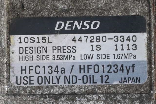 Aircondition kompressor til Subaru Outback 2015-2020 (Type V)  (DENSO|447280-3340|)