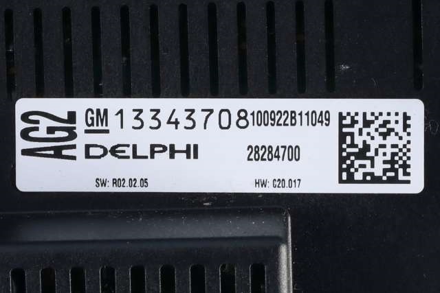 Bilstereo navigasjon betjeningspanel til Opel Astra J 2010-2015  (GM|13 343 708|)