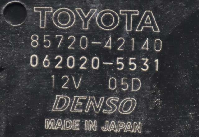 Ruteheis venstre bak til Toyota RAV4 2019-->> (Type V)  (TOYOTA|85720-42140|)