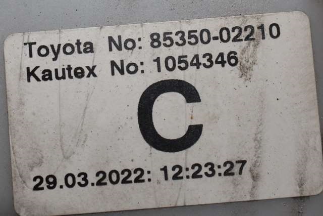 Spylertank foran til Toyota Corolla 2019-->>  (TOYOTA|85350-02210|)