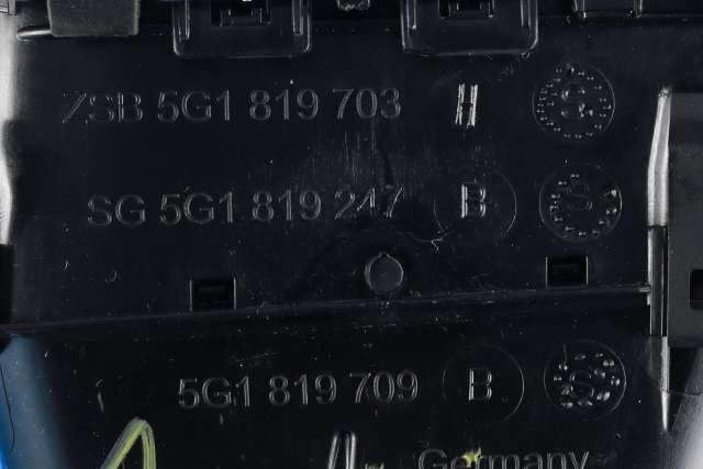 Dashbord friskluftdyse venstre til VW e-Golf 2017-2020 (Fase 2)
