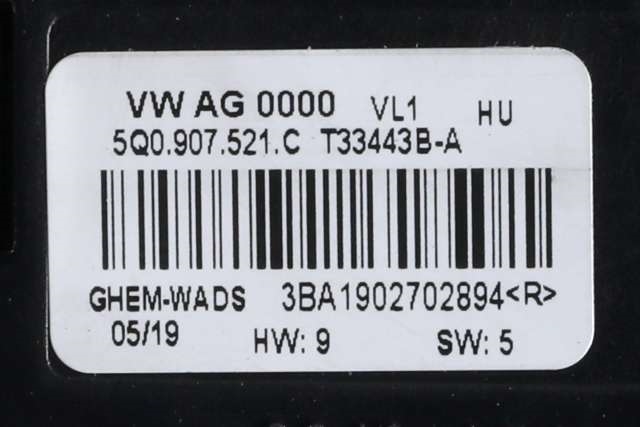 Varmeapparat motor til VW e-Golf 2017-2020 (Fase 2)  (VAG|5Q1 819 021 E|)