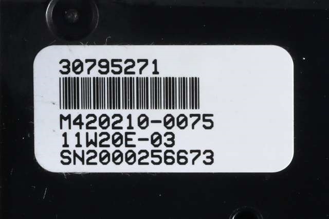 Bilstereo betjeningspanel til Volvo V70 2007-2013 (Type III, Fase 1)  (VOLVO|30795271|)