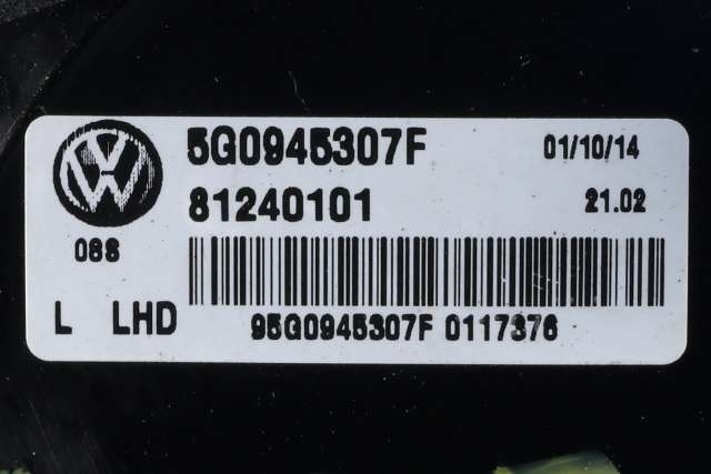 Baklykt venstre indre til VW Golf VII 2012-2017 (Fase 1)  (VAG|5G0 945 307 F|)