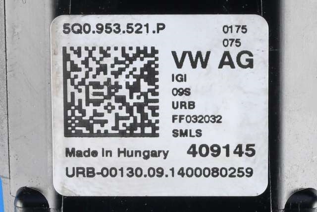 Bryter combi til VW Golf VII 2012-2017 (Fase 1)  (VAG|5Q0 953 521 P|)