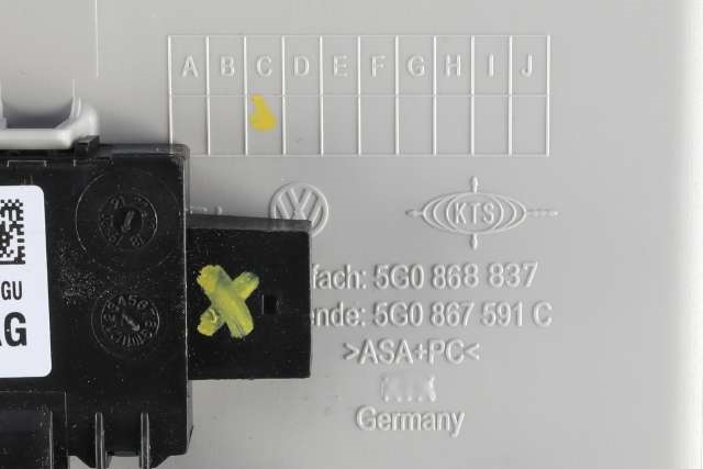 Taklyspanel til VW e-Golf 2017-2020 (Fase 2)  (VAG|5G0 868 837|)