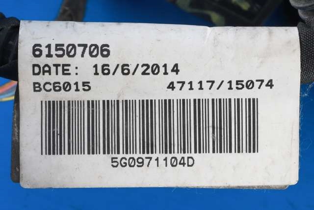 Ledningsnett til VW Golf VII 2012-2017 (Fase 1)  (VAG|5G0 971 104 D|)