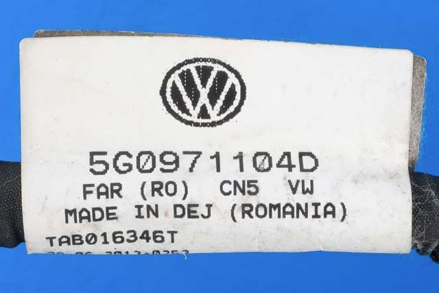 Ledningsnett til VW Golf VII 2012-2017 (Fase 1)  (VAG|5G0 971 104 D|)