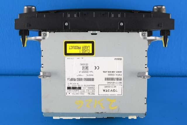 Bilstereo navigasjon til Toyota Avensis 2009-2015 (Type III, Fase 1) (TOYOTA|86120-20A80|)