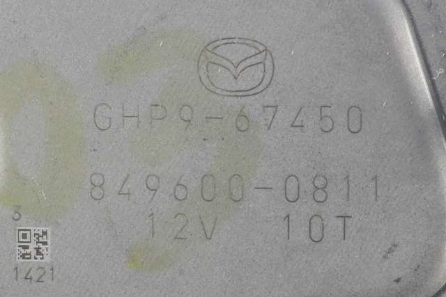 Viskermotor bakrute til Mazda 6 2015-2018 (Type III, Fase 2)  (DENSO|849600-0811|GHP9-67450|)