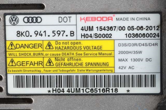 Frontlykt venstre xenon til VW Golf VII 2012-2017 (Fase 1) (VAG|5G1 941 031|)